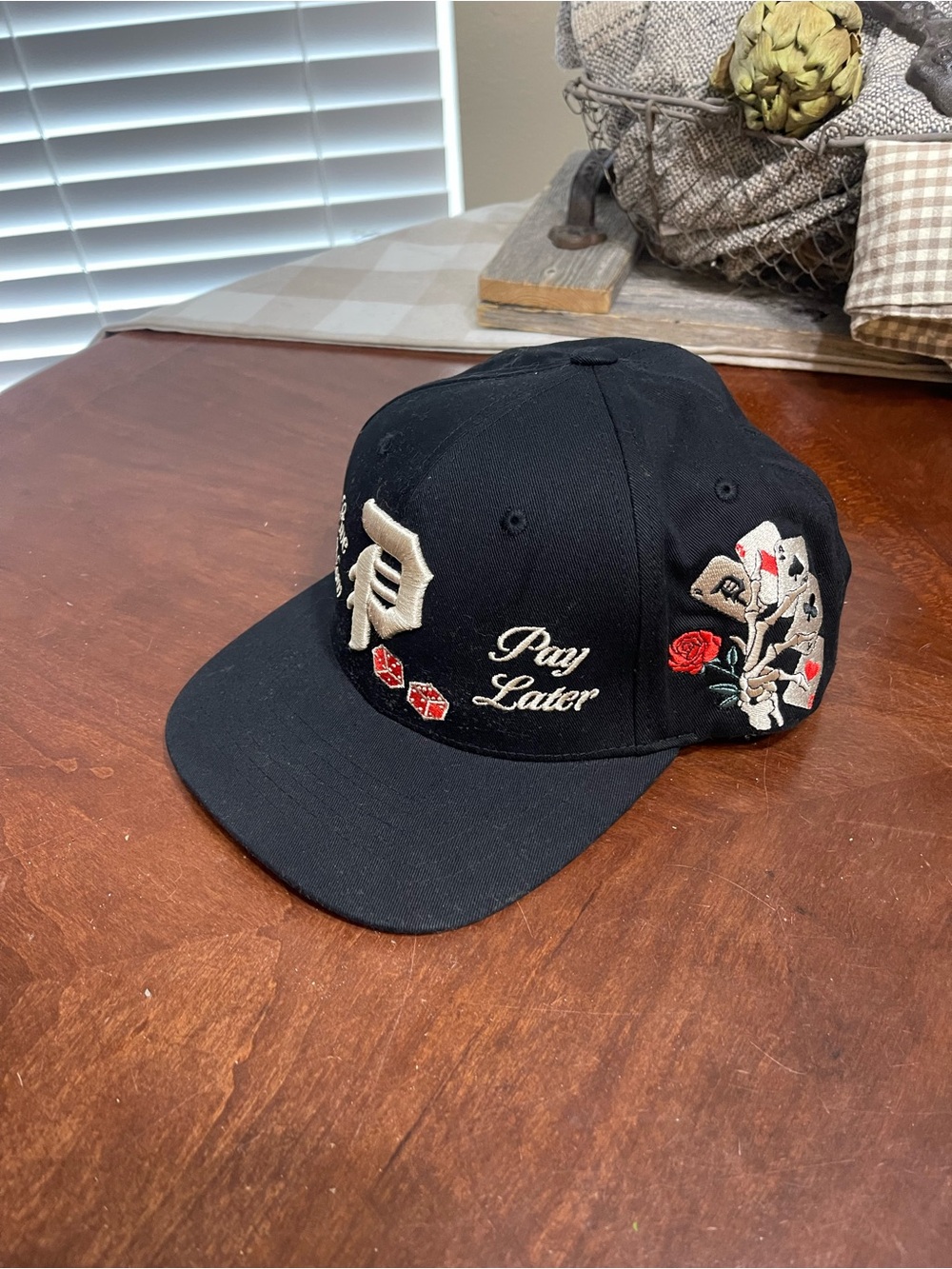 New Primitive Skateboarding Double Up Snapback Cap